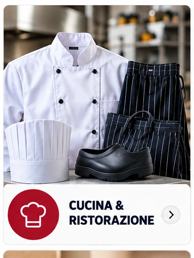 Divise per cucina e ristorazione
