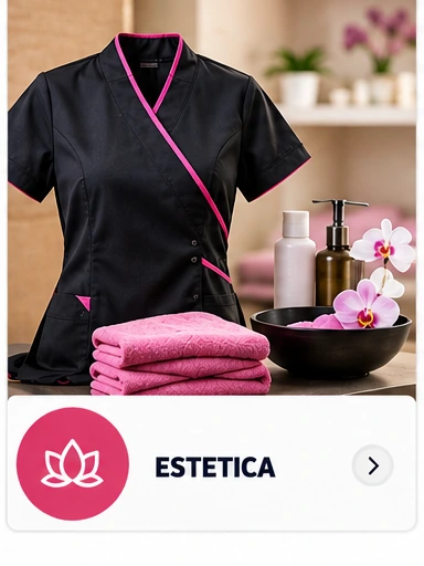 Abbigliamento professionale per estetica