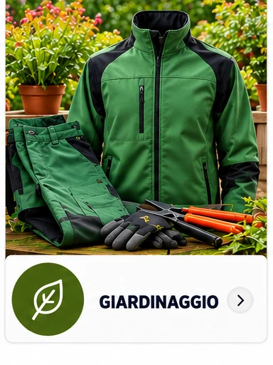 Abbigliamento da lavoro per giardinaggio
