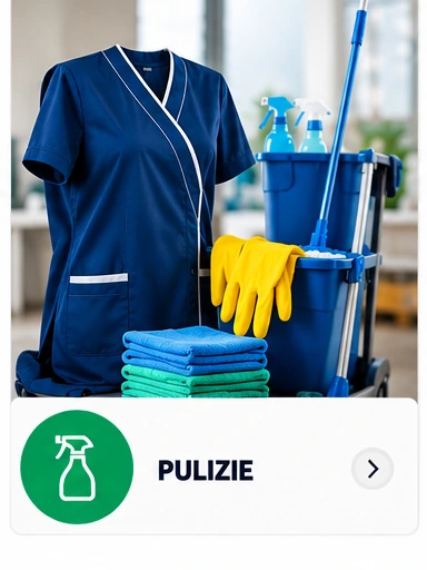 Abbigliamento professionale per pulizie