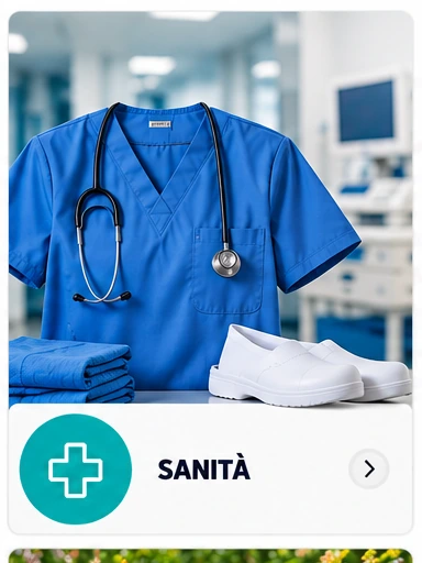 Abbigliamento professionale per sanità
